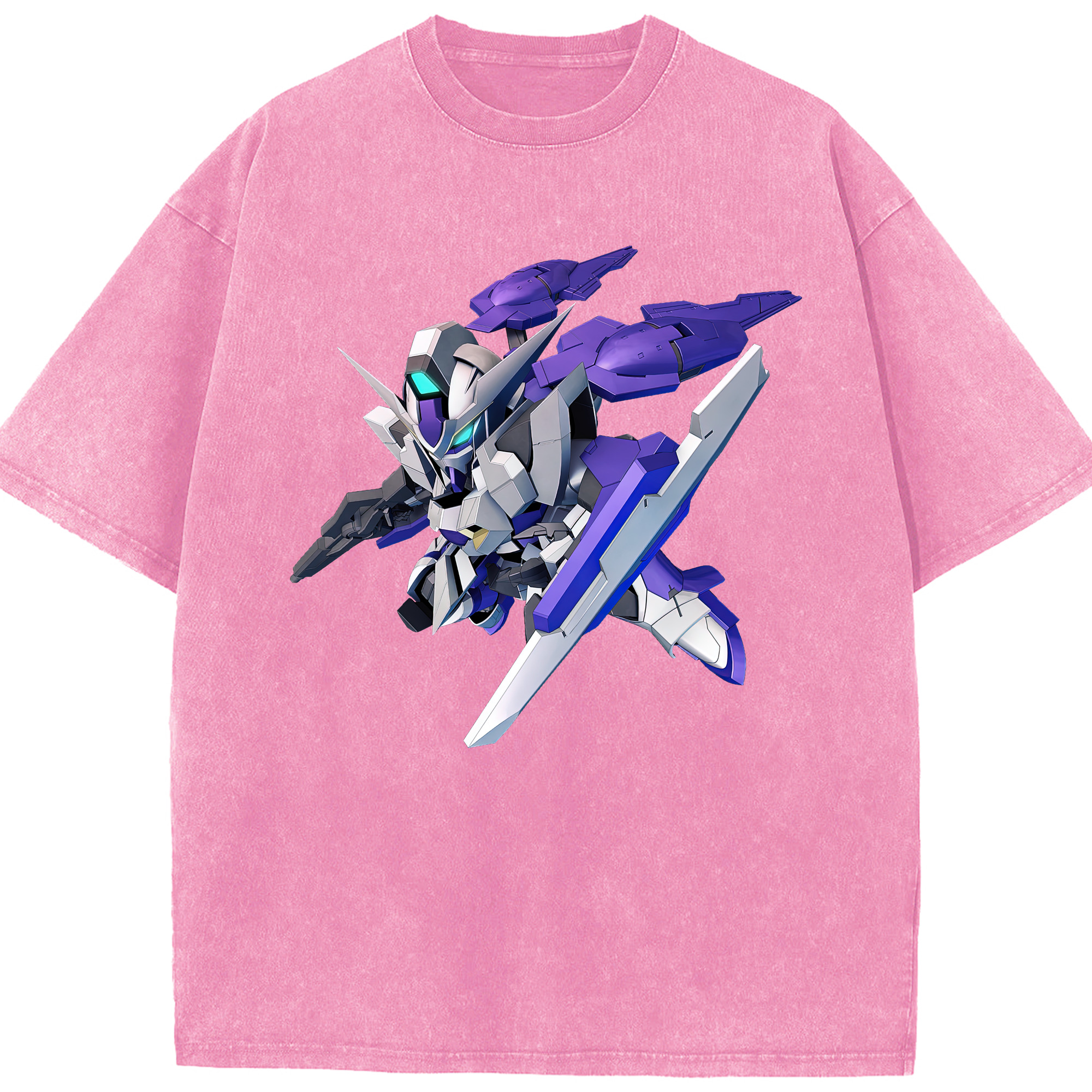 （画像用） 機動戦士ガンダム Mobile Suit Gundam 綿100% ヴィンテージ風 半袖Tシャツ（フロントプリント）